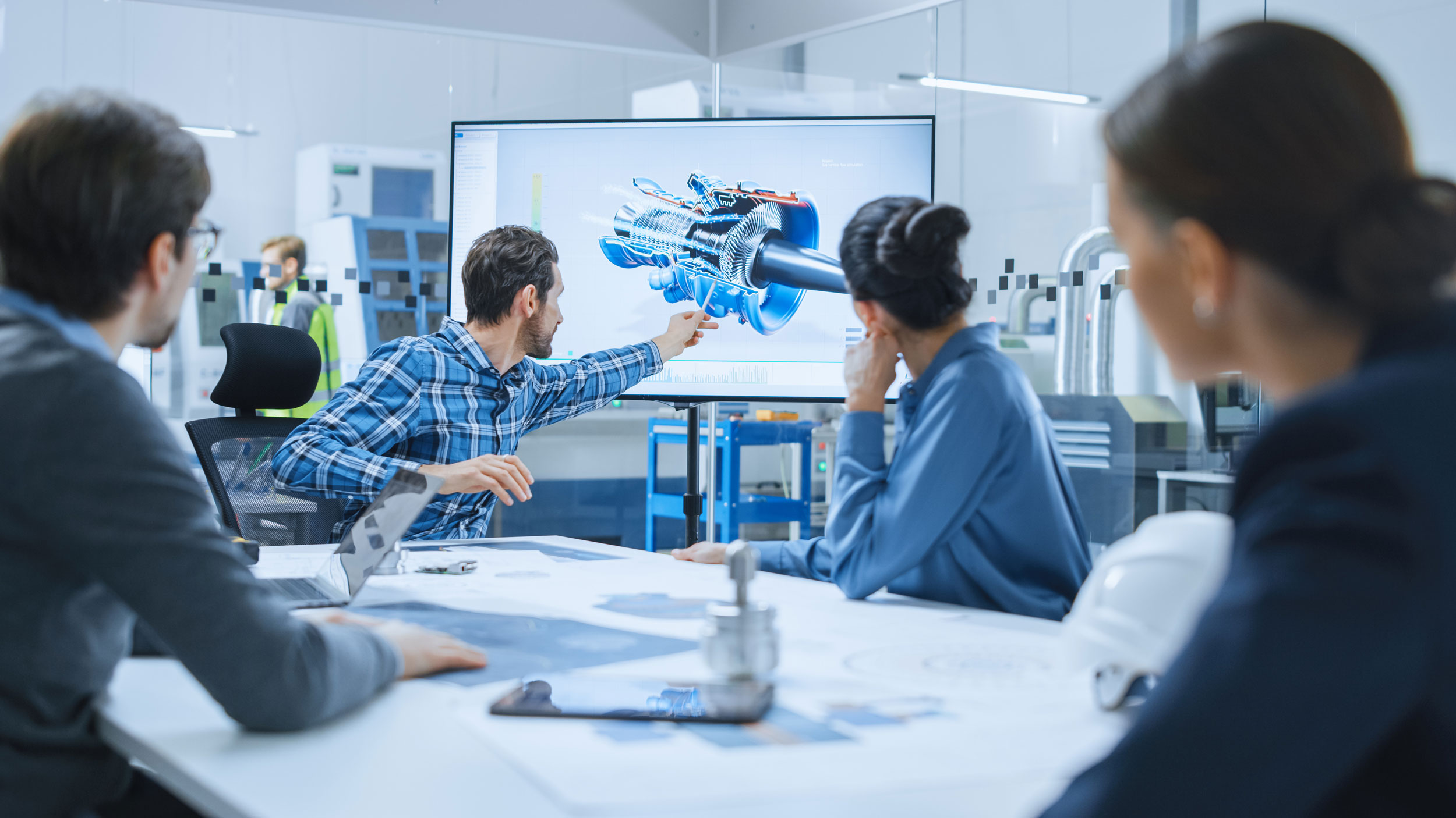 Qualitätsprüfung und Prozessanalyse in der Industrie